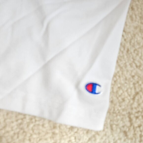 Men's White Champion Polo Shirt - Picture 6 of 10